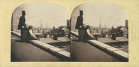 [Rooftop view from New York University on Washington Square looking northeast toward Grace Church, New York]