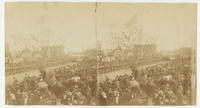 [Funeral procession for President Lincoln, 1000 block of South Broad Street, Philadelphia, April 22, 1865]