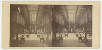 [Unidentified commercial interior, possibly dealer of glass and fancy goods, Philadelphia]