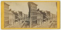 [Arch Street looking east from below Seventh Street, Philadelphia]