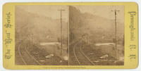 View on the line of the Pennsylvania Rail Road, Spruce Creek Tunnel.