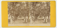 Universalist Church yard.