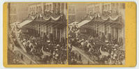 [German Peace Jubilee procession at the 600 block of Chestnut Street, Philadelphia, Pa., May 15, 1871]