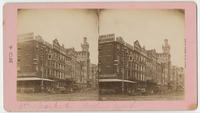[Fifth and Market streets looking west.]