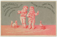 Burdsall's ladies' and gents' ice cream, oyster and dining parlor, N.E. corner Thirteenth and Chestnut Sts., Philadelphia.