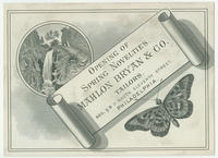 Opening of Spring novelties. Mahlon Bryan & Co., tailors, Nos. 9 & 11 South Eleventh Street, Philadelphia.