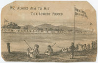 [John Wanamaker & Co., 818, 820 & 822 Chestnut Street trade cards]