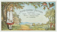 [Dr. J.C. Ayer & Co. trade cards]