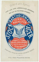 [Bartholomay Brewing Co. trade cards]