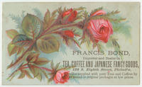 [Francis Bond trade cards]