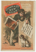 Colgate & Co.'s "new" soap. The "new" soap in oval cakes unequalled for laundry use.