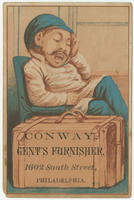 Conway, gent's furnisher, 1602 South Street, Philadelphia.