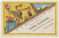 [F.T. Howell & Co. trade cards]