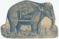 No rewashing - always uniform. Kirk's blue India soap. No blueing required when this soap is used.