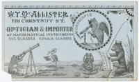 [William Y. McAllister trade cards]