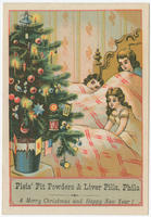 Pleis' fit powders & liver pills, Phila. A Merry Christmas and Happy New Year!