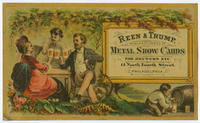 Reen & Trump, manufacturers of metal show cards for brewers, etc. 14 North Fourth Street, Philadelphia.