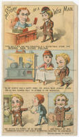 [Rising Sun Stove Polish by Morse Bros. trade cards]