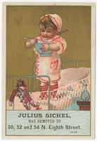 [Julius Sichel trade cards]
