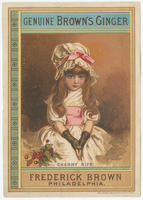 [Frederick Brown's Ginger trade cards]