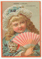 [Cooper & Conard trade cards]