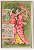 The genuine Murray & Lanman Florida Water the richest of all perfumes.