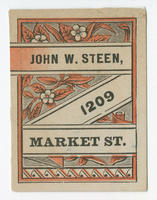 John W. Steen, 1209 Market St.