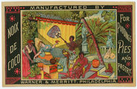 Noix de coco, manufactured by Warner & Merritt, Philadelphia.