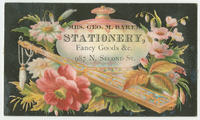Mrs. Geo. M. Baker, stationery, fancy goods, &c. 987 N. Second St.