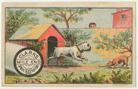[Clark's mile end spool cotton trade cards]