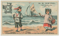 [D.S. Ewing trade cards]