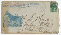 W.G. Moore, successor to Seltzer & Moore, wholesale and retail mule dealers, Womelsdorf, Pa.