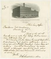 Wm. H. Hortsmann & Sons, manufactory & sales rooms, cor. Fifth & Cherry Streets. Philadelphia.