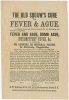 [Advertisements for proprietary medicines marketed by R.W. Robinson & Son, wholesale druggists, of New York, N.Y.]