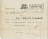 [Collection of billheads of pharmaceutical firms and related businesses, United States and United Kingdom, 1850-1879]