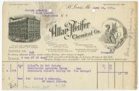 [Collection of billheads of pharmaceutical firms and related businesses, United States, 1882-1902]