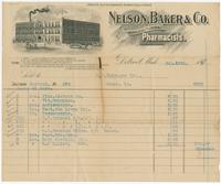 Nelson, Baker & Co., manufacturing pharmacists.