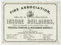 Fire company ephemera collection