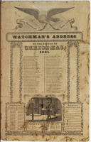 Watchman's address on the return of Christmas, 1851.