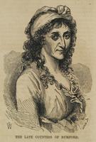 Rumford, Sarah Thompson, Gräfin, 1774-1852.