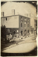 [Demolition of Burd Mansion, s.w. corner Ninth and Chestnut streets]