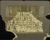 [Girls High School class of 1900]