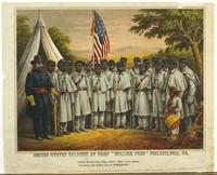 United States soldiers at Camp "William Penn" Philadelphia, PA