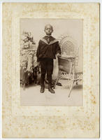 [Unidentified African American boy in sailor suit]