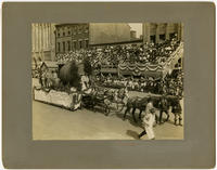 Founder's Week, Industrial Day Oct. 7th 1908. Philadelphia Brewing Co's float. By courtesy of Philadelphia liquor dealers journal