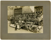 Founder's Week, Industrial Day Oct. 7th 1908. Philadelphia Brewing Co.'s float. By courtesy of Philadelphia liquor dealers journal