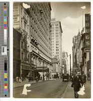 [Chestnut Street looking east from below Fifteenth Street, Philadelphia]