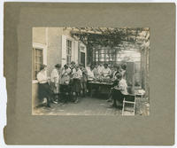 [Canning and preserving at demonstration center at Little Wakefield, Germantown]