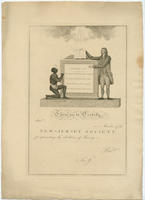 New-Jersey Society for promoting the abolition of slavery [certificate]
