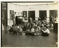 [Music class at Philadelphia Orthopedic School, 22nd & Brown streets, Philadelphia]